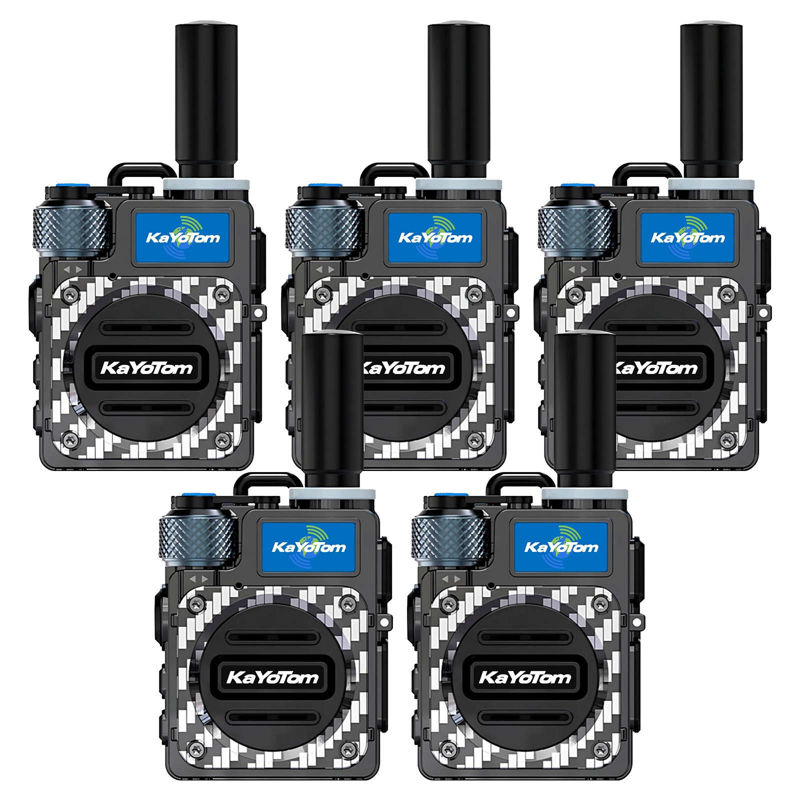 KaYoTom M09 Global Walkie Talkie POC Radio Rugged Encrypted Long Range Two-Way Radio