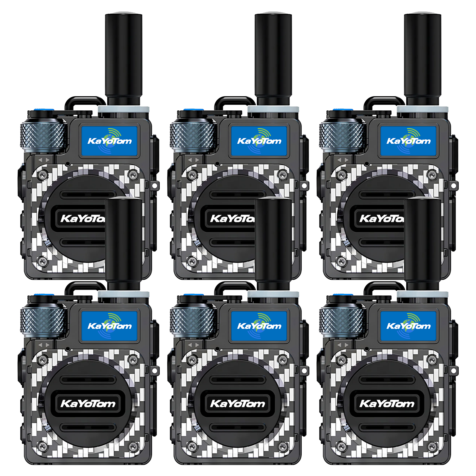 KaYoTom M09 Global Walkie Talkie POC Radio Rugged Encrypted Long Range Two-Way Radio
