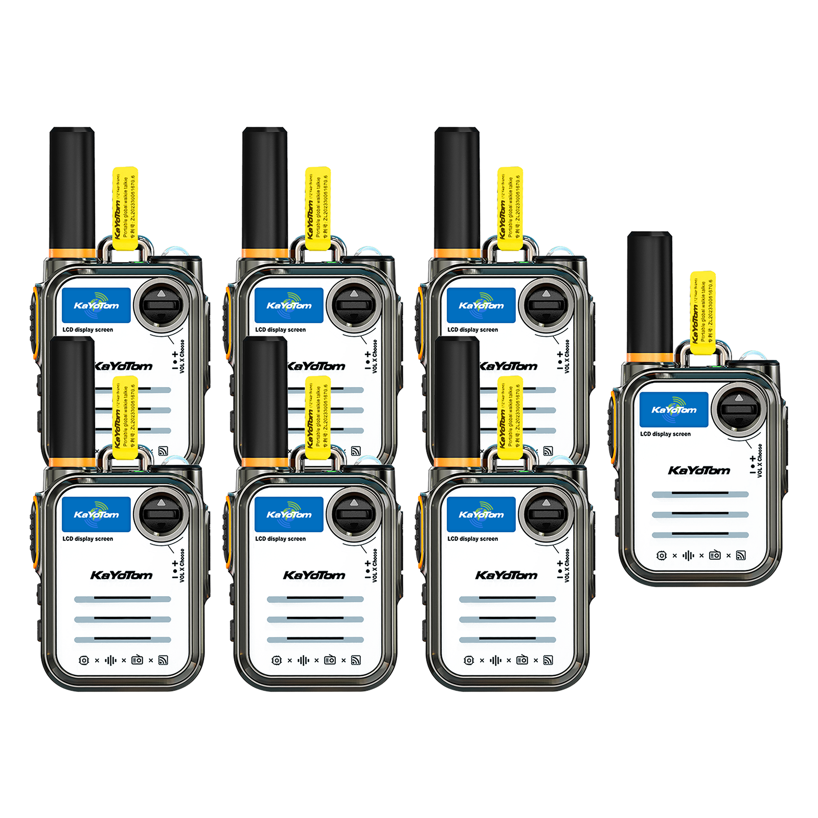KaYoTom M22 Global Walkie Talkie POC Radio Encrypted Long Range Two-Way Radio
