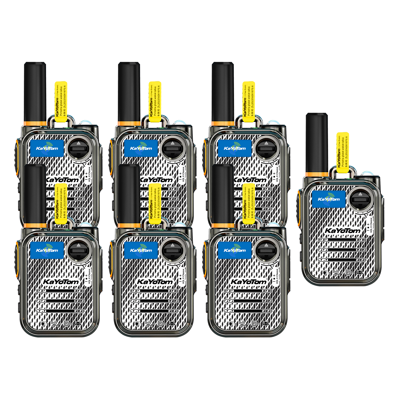 KaYoTom M22 Global Walkie Talkie 4G LTE POC Radio Long Range Rugged Two Way Radio