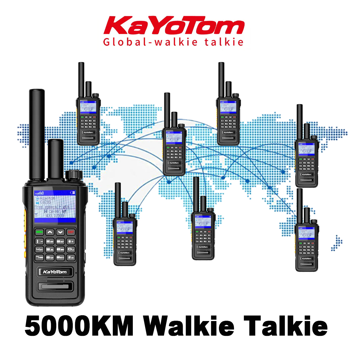 The KAYOTOM brand - a trusted choice of global partners.-walkie-talkie