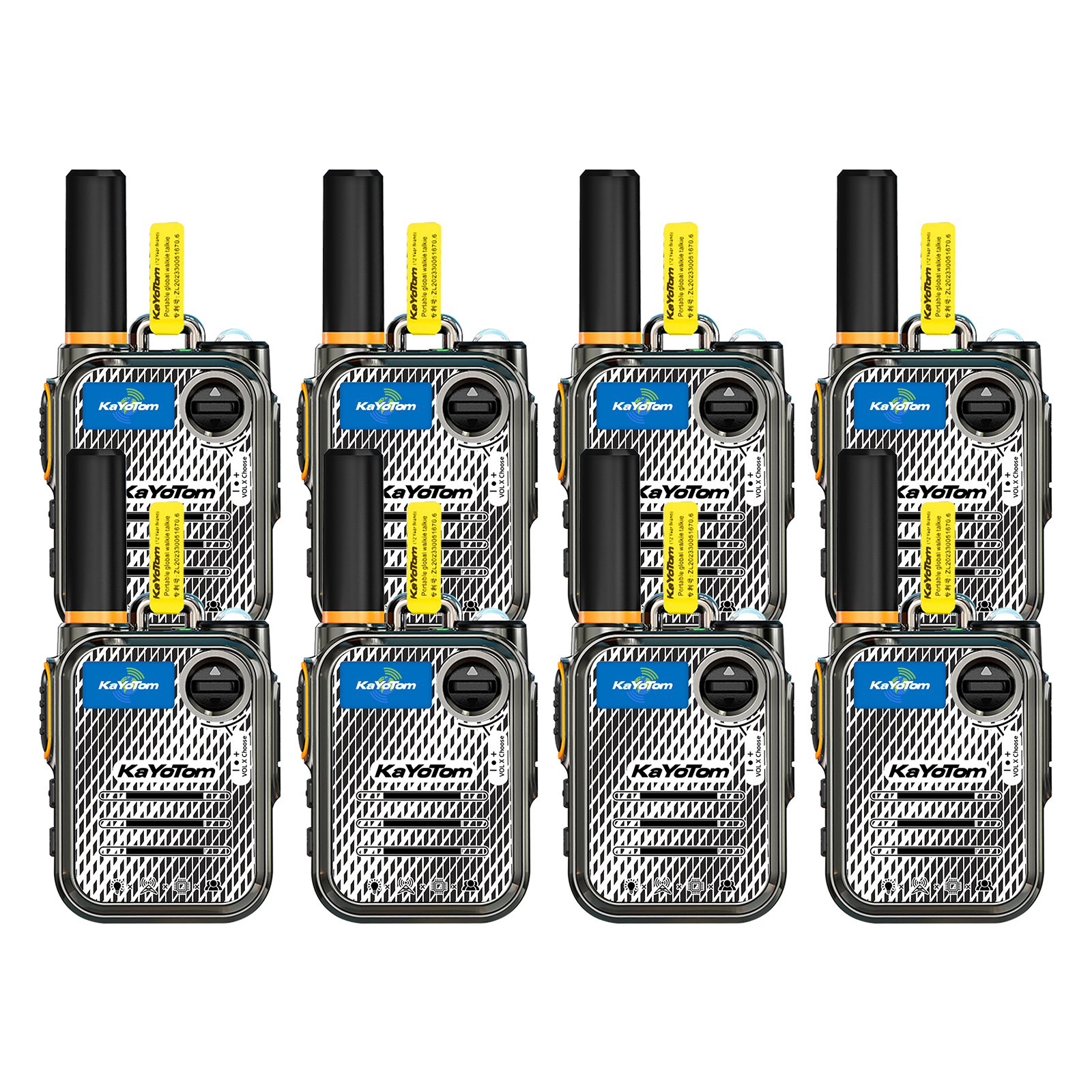 KaYoTom M22 Global Walkie Talkie 4G LTE POC Radio Long Range Rugged Two Way Radio