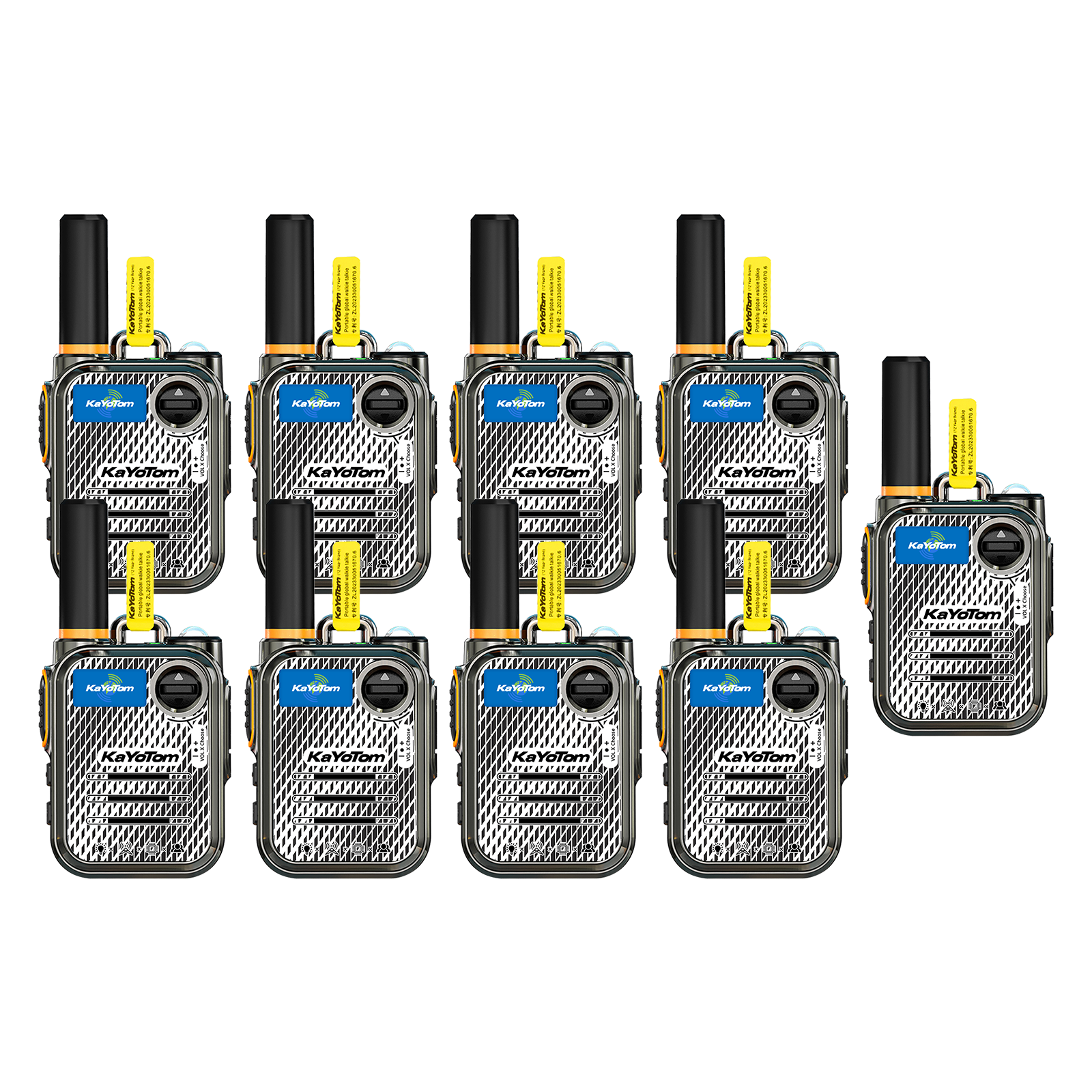 KaYoTom M22 Global Walkie Talkie 4G LTE POC Radio Long Range Rugged Two Way Radio