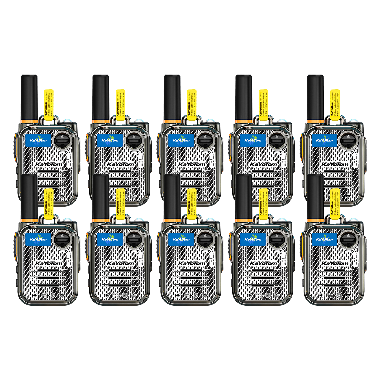 KaYoTom M22 Global Walkie Talkie 4G LTE POC Radio Long Range Rugged Two Way Radio