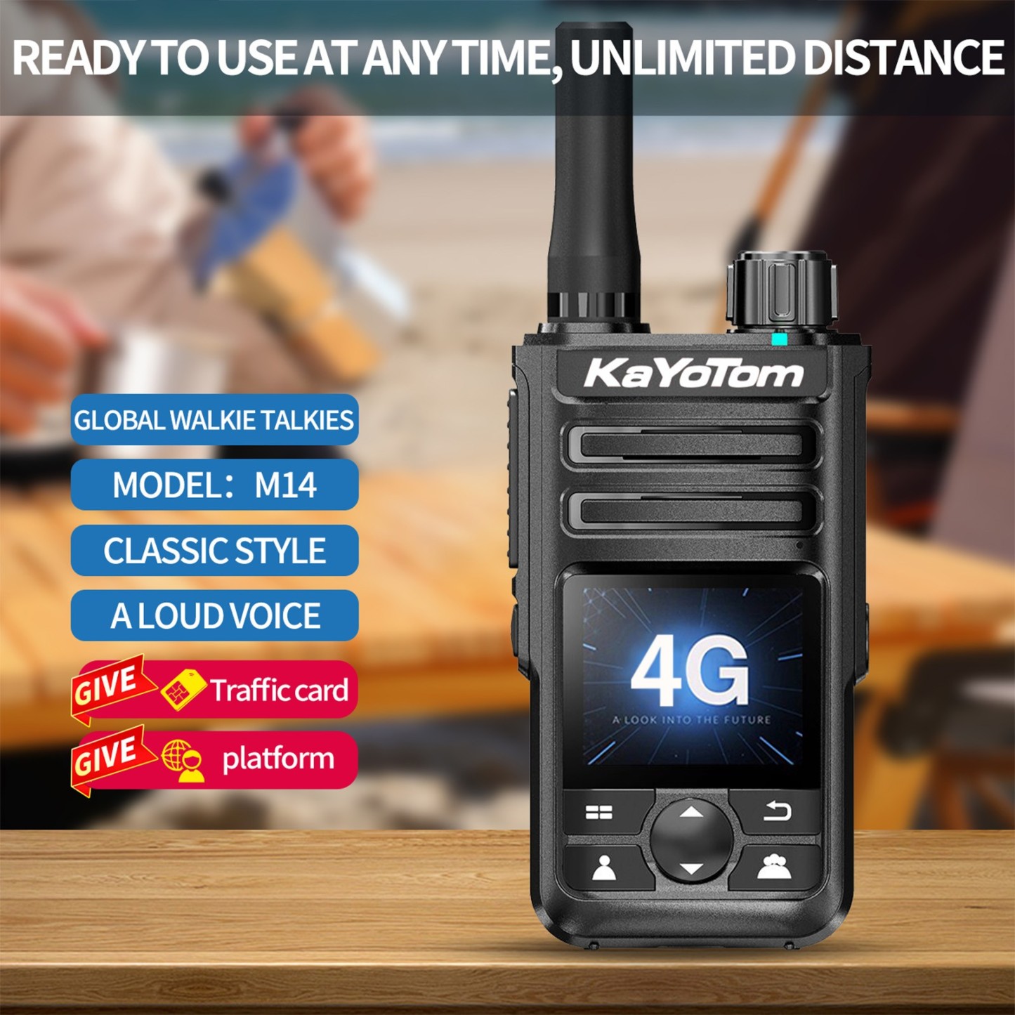 Nationwide PTT Walkie Talkie KaYoTom: United in Communication
