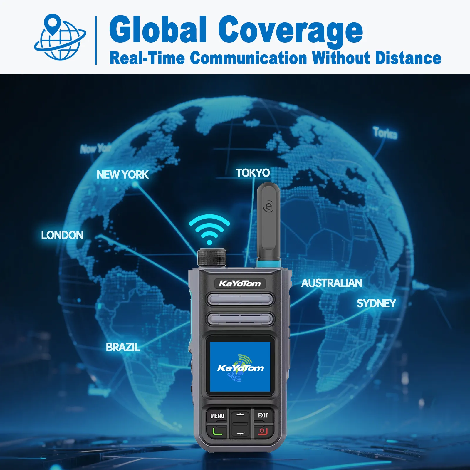 KaYoTom M16 Global POC Walkie Talkie