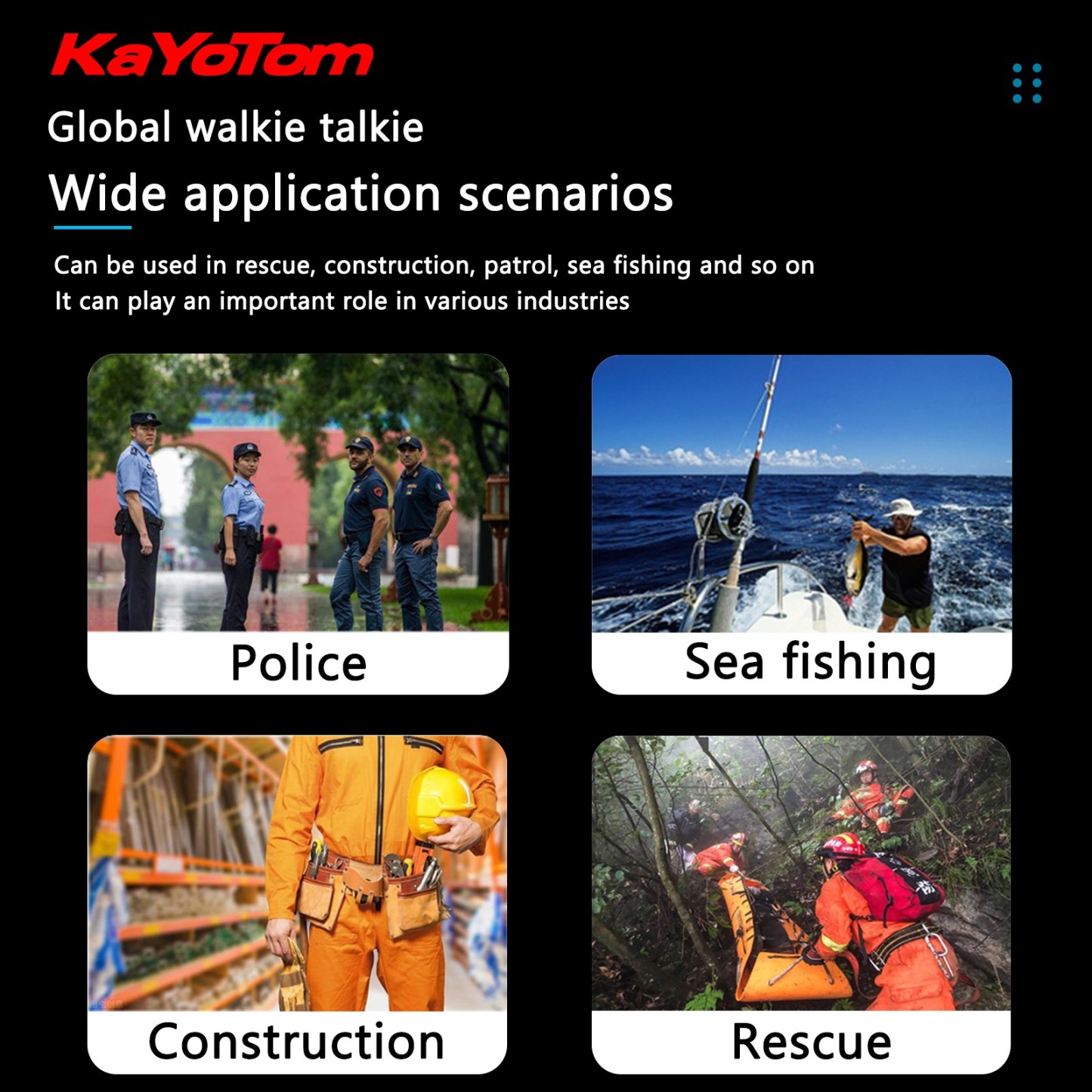 Rapid Radios - Ensuring lightning-fast communication for time-sensitive situations.