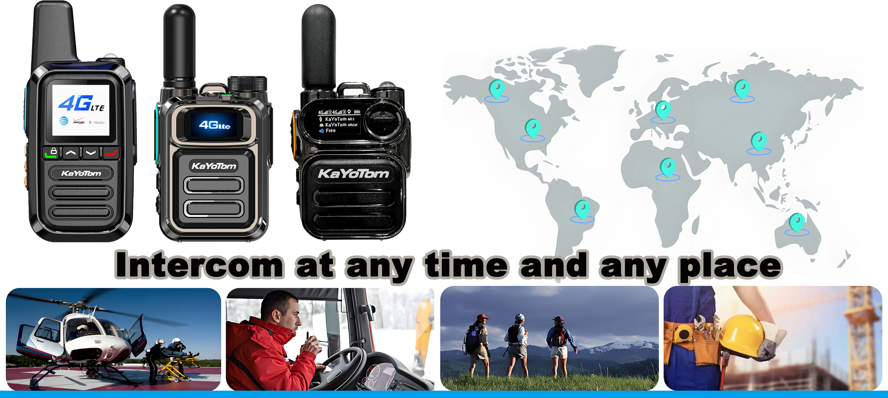 KaYoTom walkie talkie,Best long range walkie talkie,rapid radios,nationwide ptt walkie talkie,Walkie talkie long range,
Global walkie talkie,Unlimited range walkie talkie,Long distance walkie talkie,World wide walkie talkie,rapid radio walkie talkies