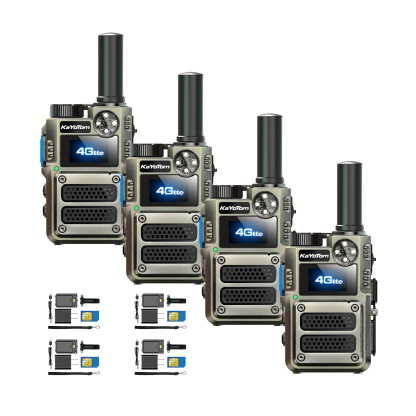 KaYoTom M12 Global Push To Talk (PTT) Walkie-Talkie, Clear and stable long-distance communication, durable and portable, suitable for various scenarios 