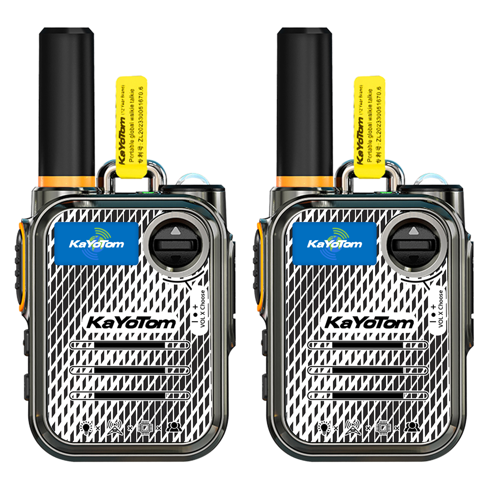 KaYoTom M22 Global Walkie Talkie 4G LTE POC Radio Long Range Rugged Two Way Radio