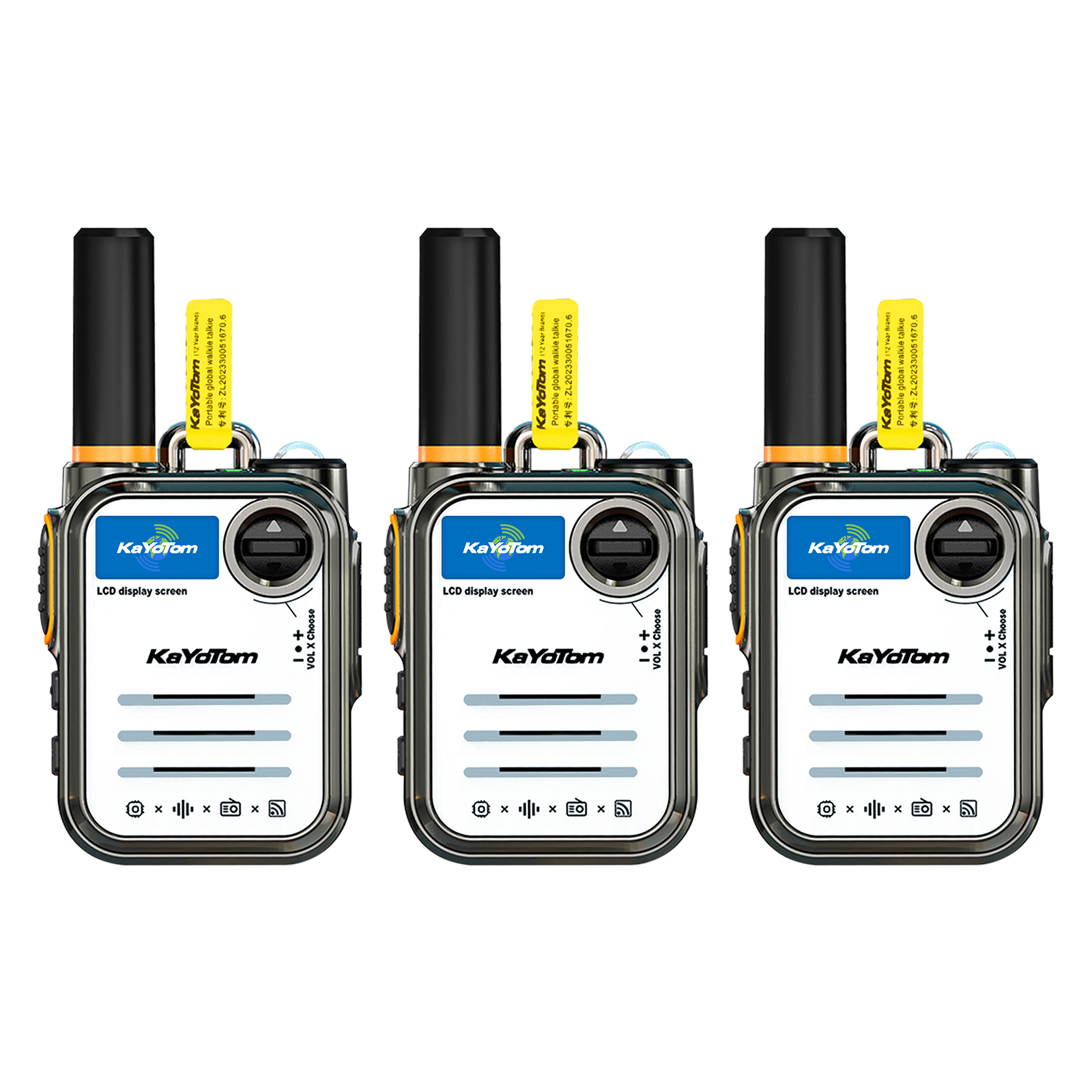 KaYoTom M22 Global Walkie Talkie POC Radio Encrypted Long Range Two-Way Radio