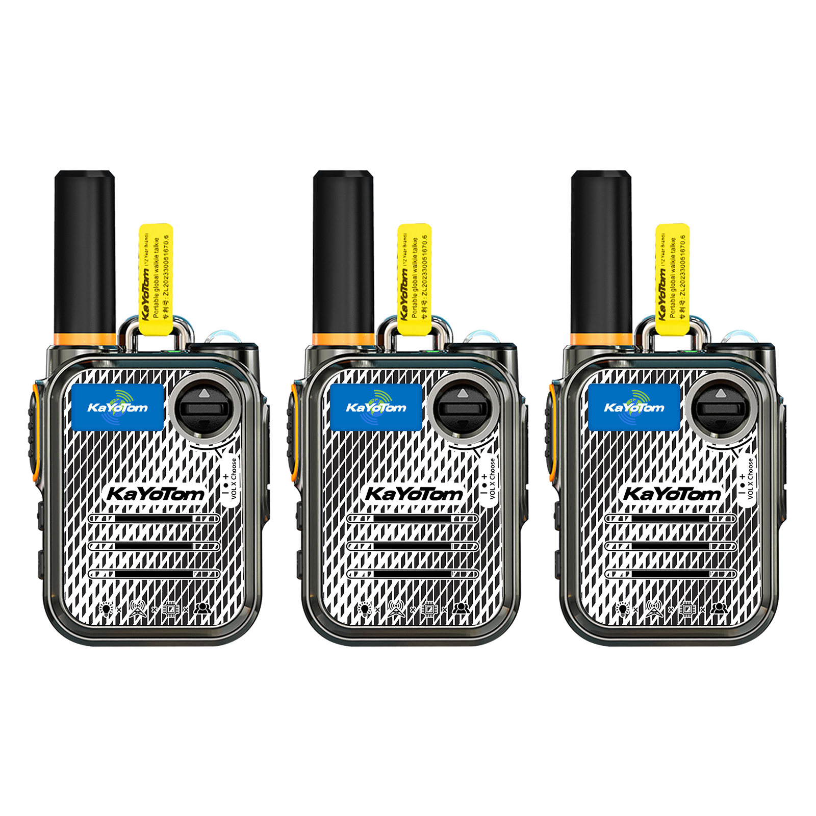 KaYoTom M22 Global Walkie Talkie 4G LTE POC Radio Long Range Rugged Two Way Radio