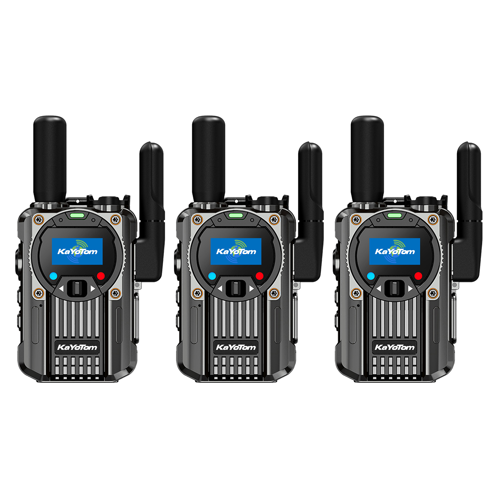 KaYoTom M66 Global Walkie Talkie 4G LTE POC Radio Rugged Encrypted FM Two Way Radio