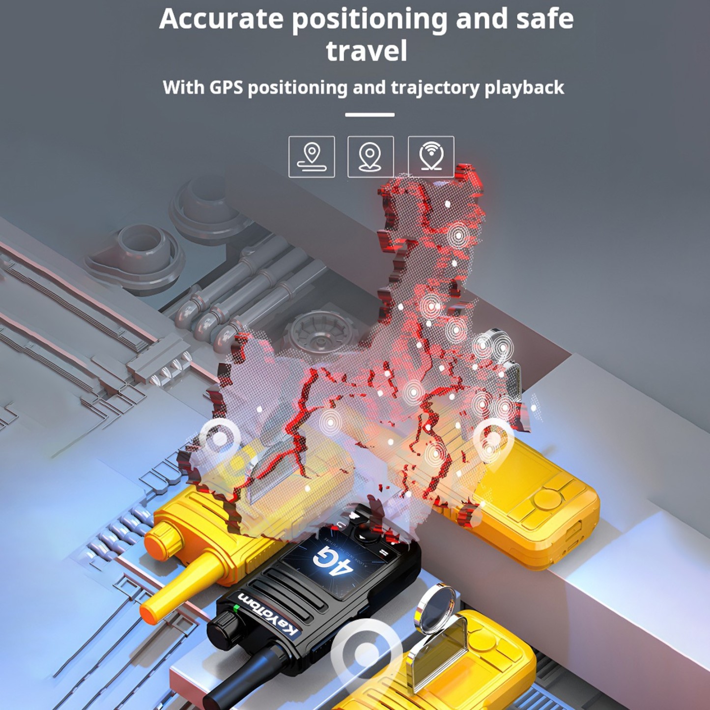 Unlimited Range Walkie Talkie from KaYoTom: Break Free from Distance Constraints