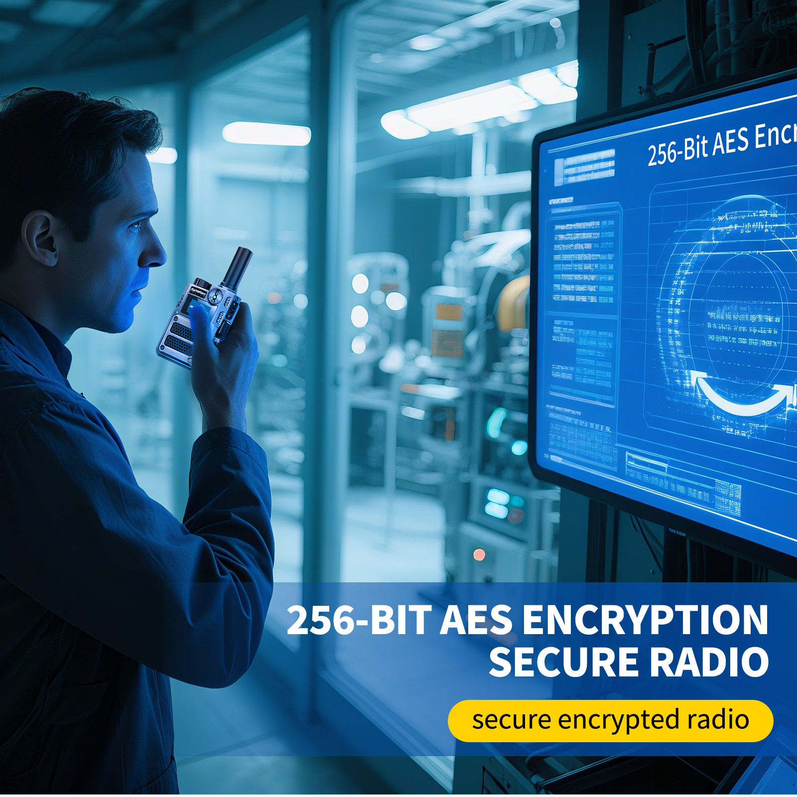 KaYoTom M12 Global Walkie Talkie Unlimited Range Encrypted Two-Way Radio - Compass, 72H Battery, HD Audio, Lightweight & LED Flashlight, 172 Countries Coverage