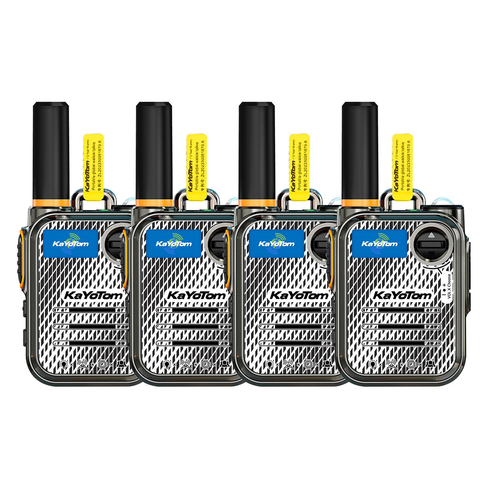 KaYoTom M22 Global Walkie Talkie 4G LTE POC Radio Long Range Rugged Two Way Radio