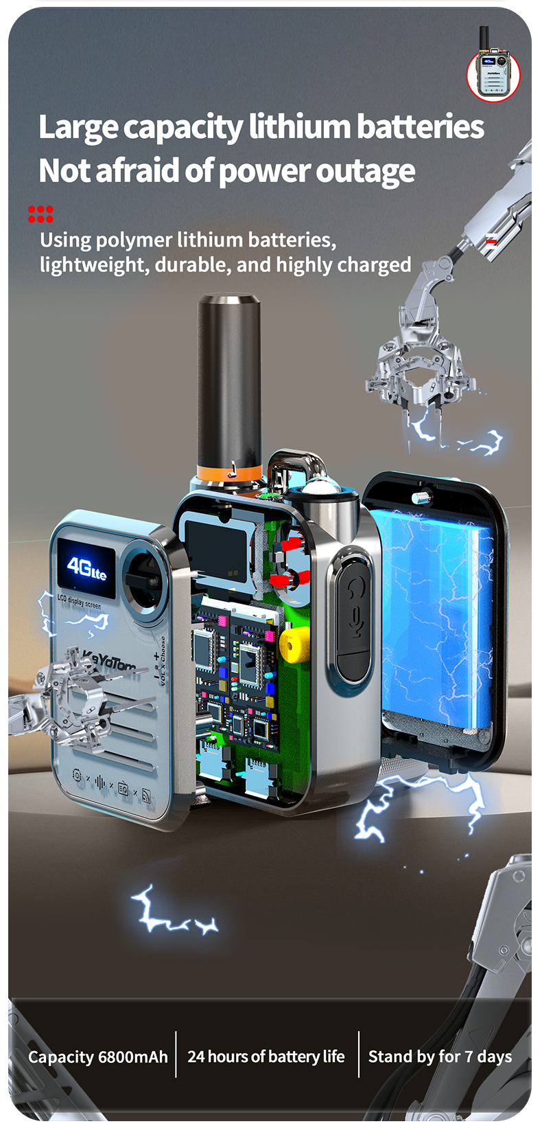 5000km Walkie Talkie: Reach for the Stars in Long-Distance Communication