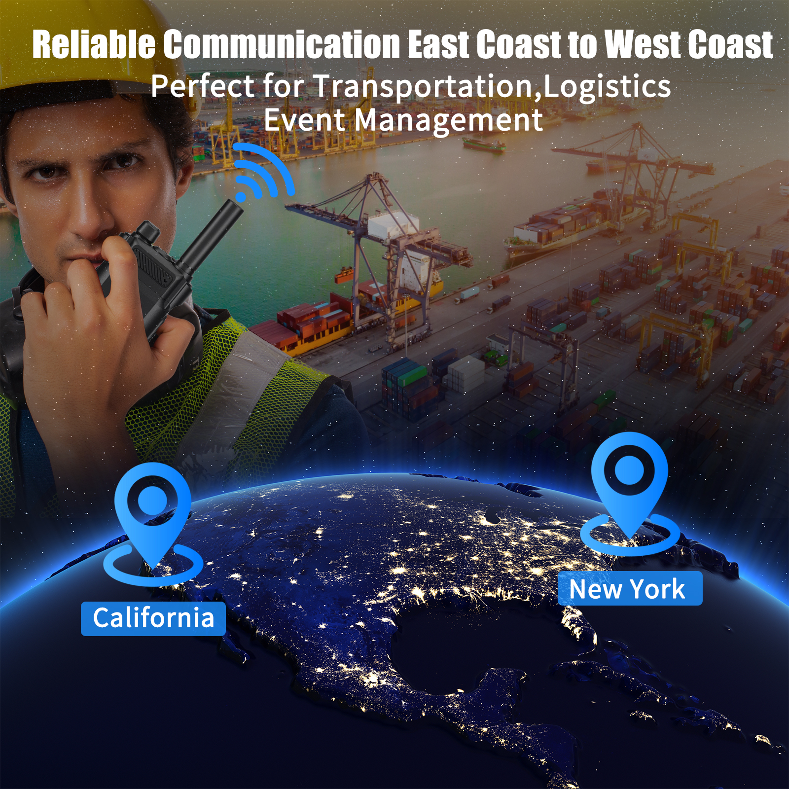 KaYoTom G07 Global Walkie Talkie – Unlimited Range PoC Radio with Nationwide Coverage, 4G LTE Network, Clear Voice & Secure Communication for Outdoor, Business & Emergency Use