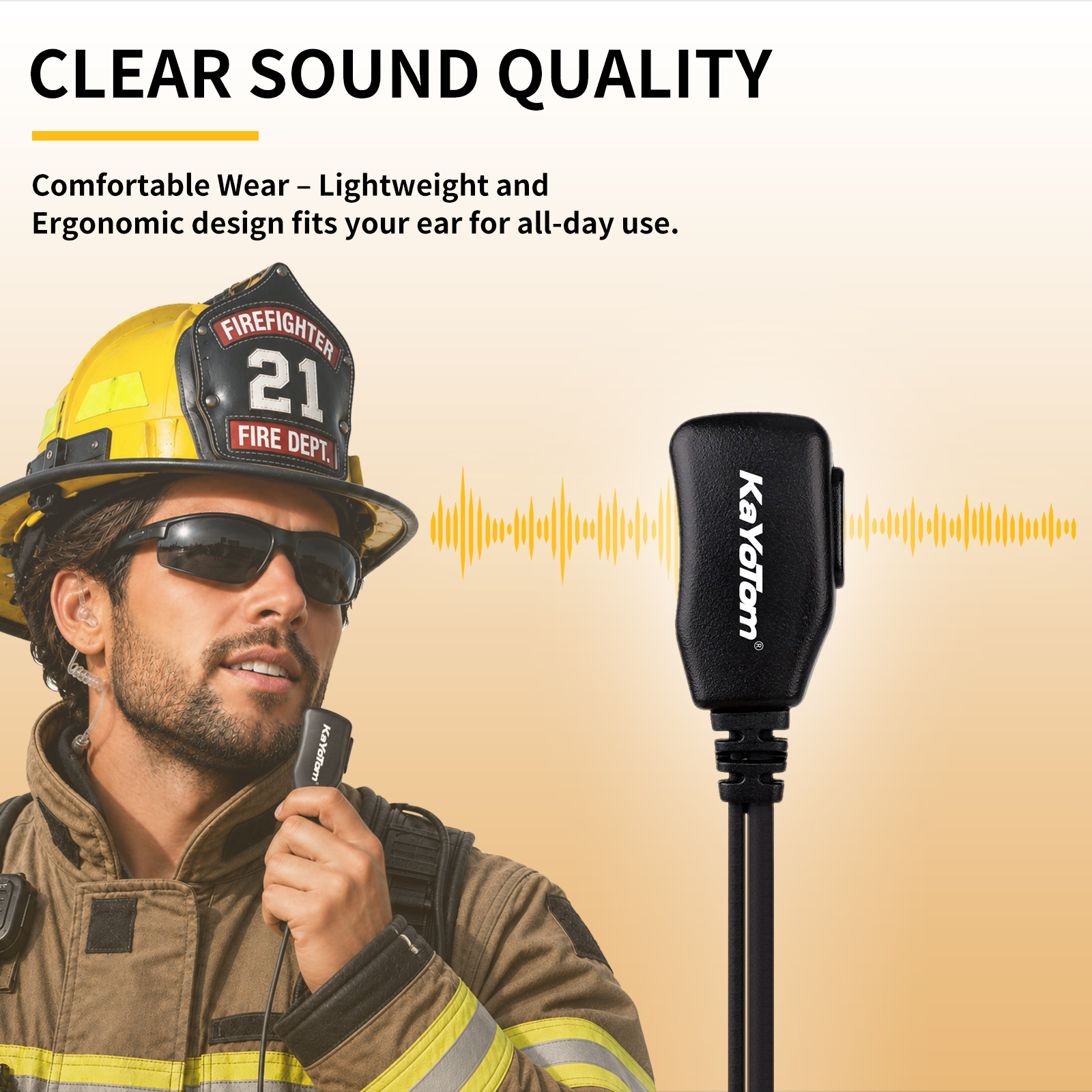 KaYoTom G12 Dedicated Headset - High-Performance K-Type Connector with Duct
