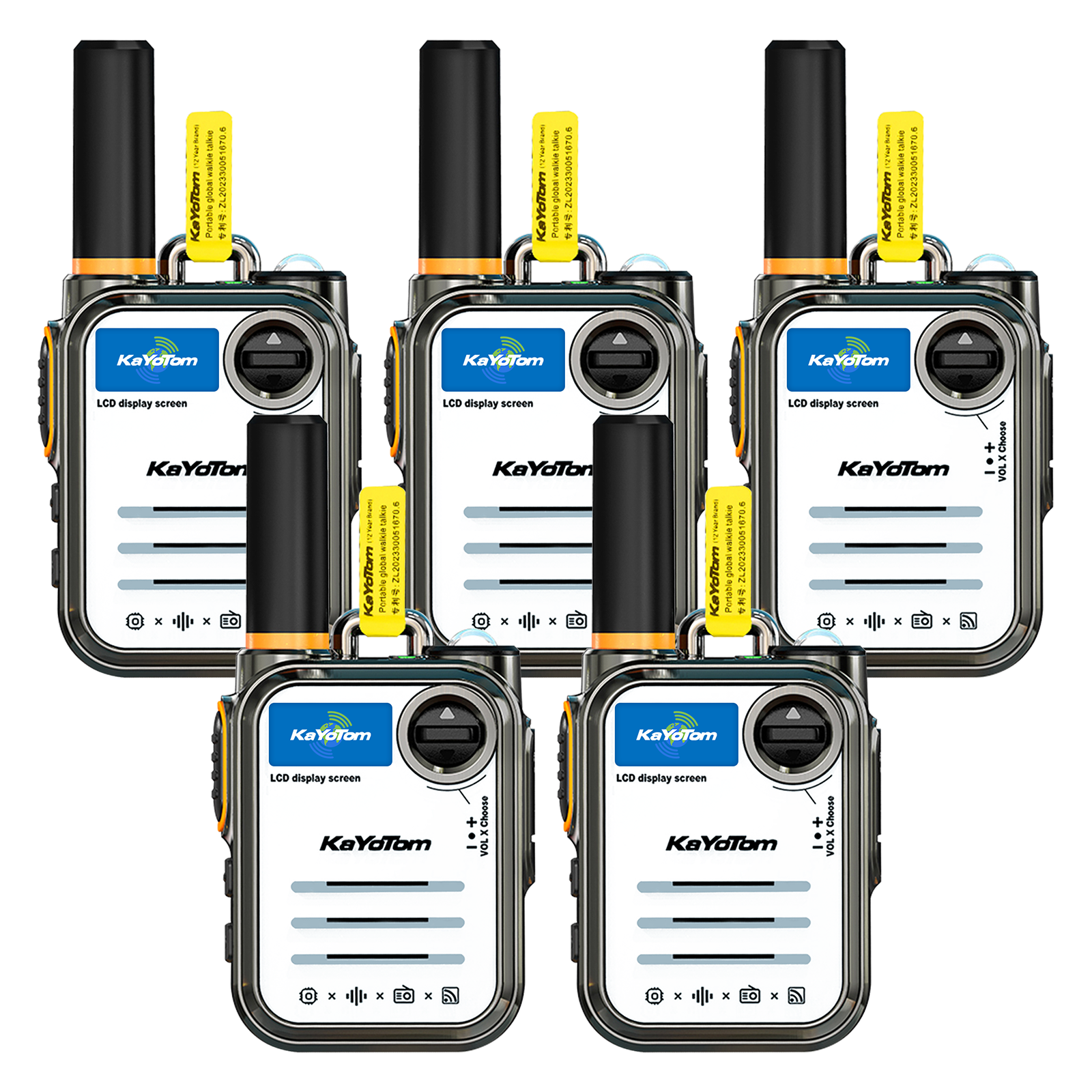 KaYoTom M22 Global Walkie Talkie POC Radio Encrypted Long Range Two-Way Radio