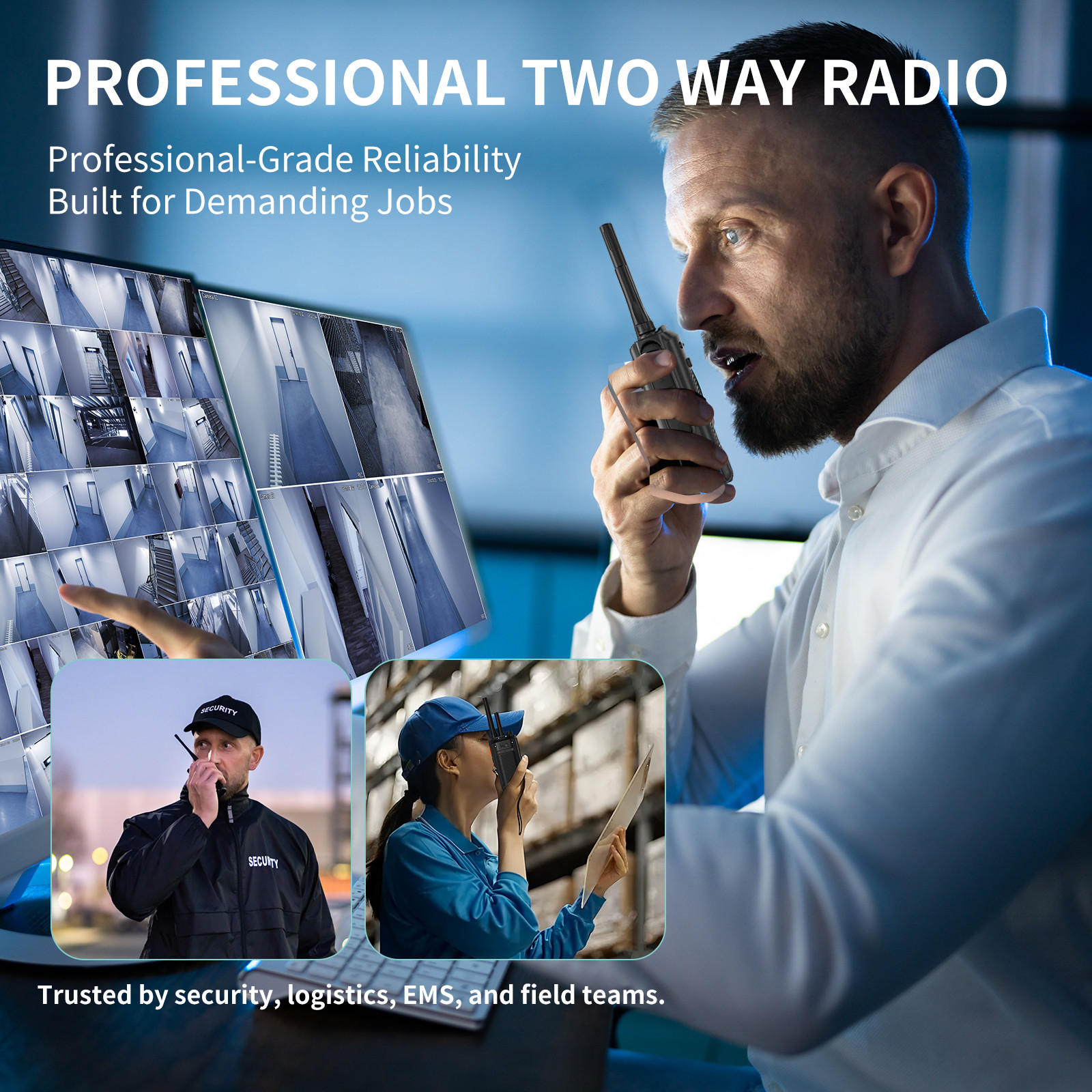 KaYoTom D16 Dual-Mode Global Walkie Talkie – PoC + UHF, IP68, GPS