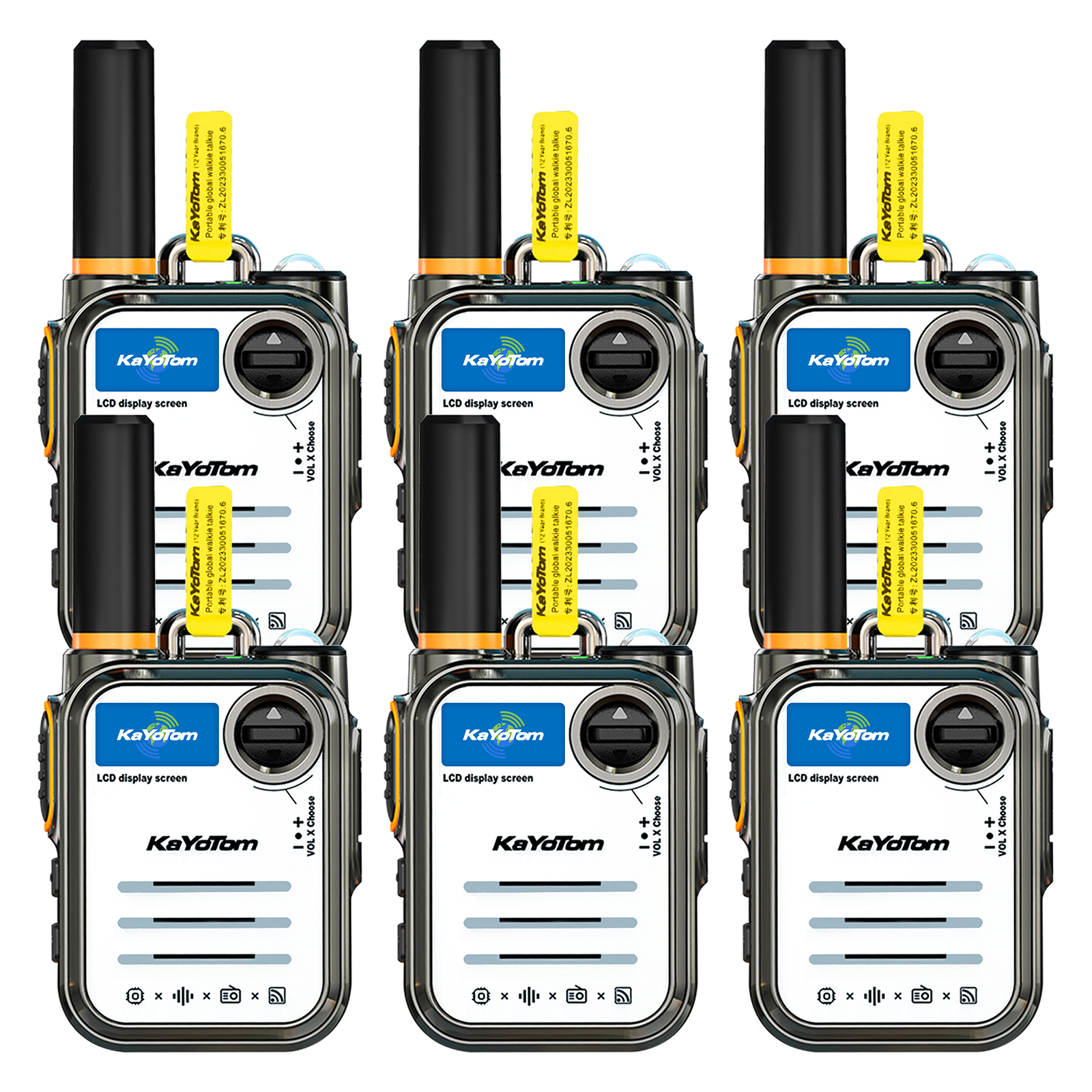 KaYoTom M22 Global Walkie Talkie POC Radio Encrypted Long Range Two-Way Radio
