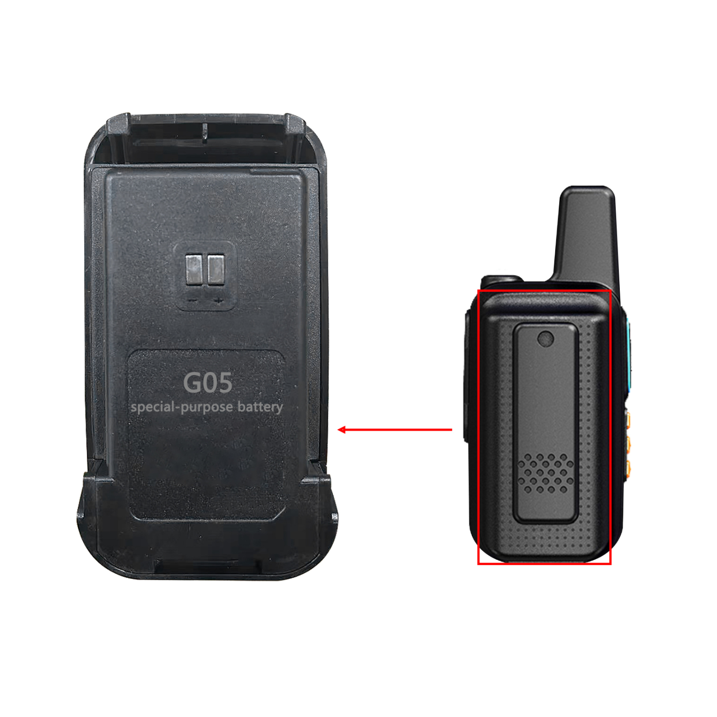 Special Battery for KaYoTom G05 Walkie-Talkie
