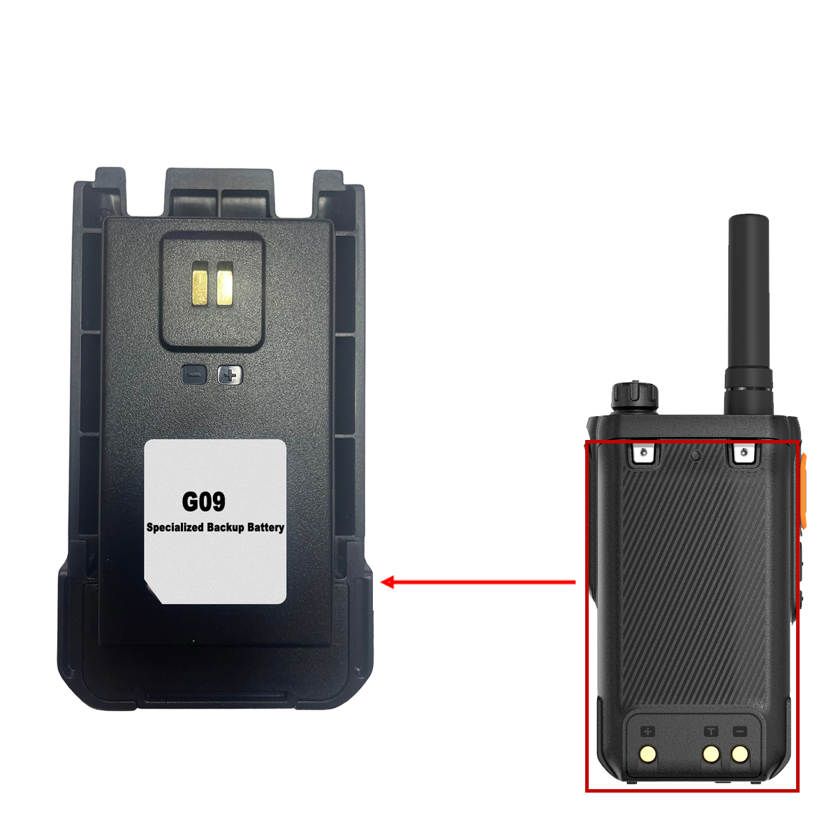 Special Battery for KaYoTom G09 Walkie-Talkie