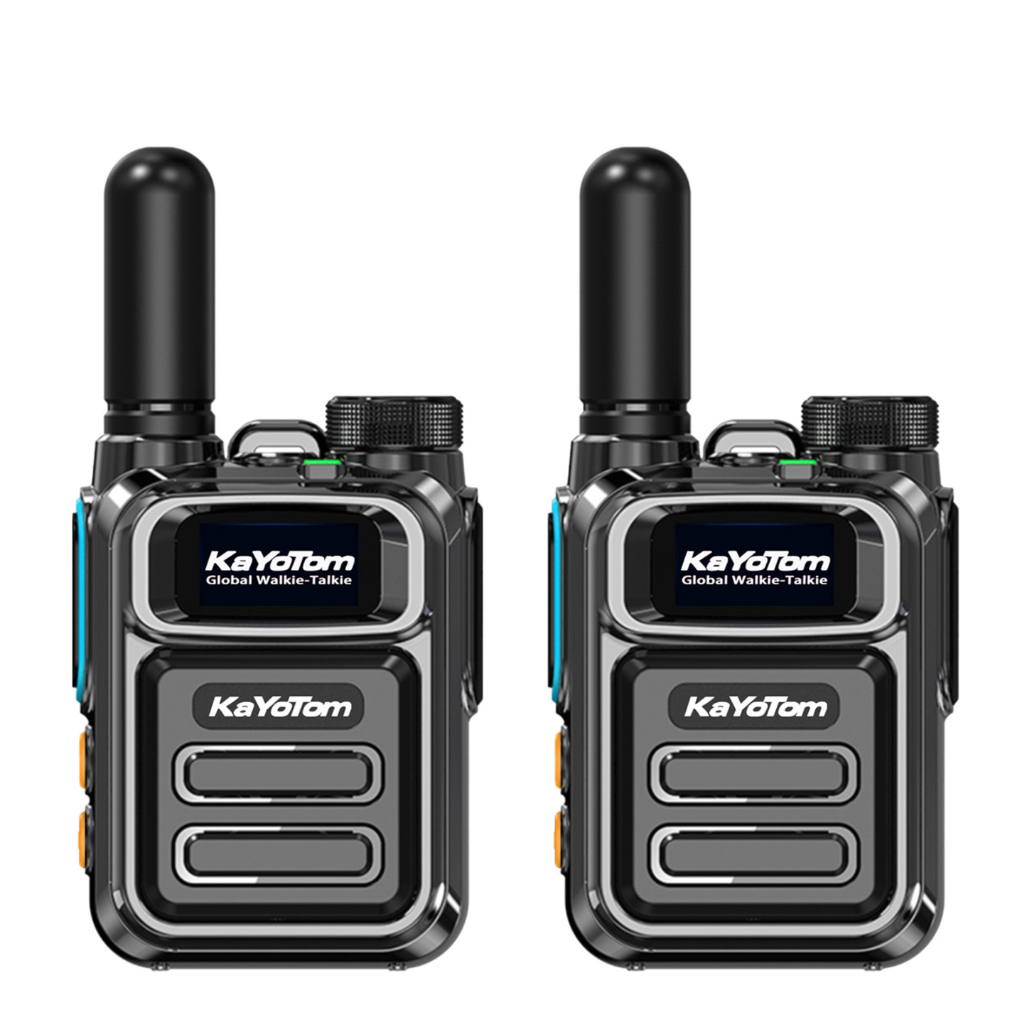 KaYoTom M05 Global Walkie Talkie Unlimited Range Encrypted Two-Way Radio - 72H Battery, HD Audio, Lightweight & Waterproof, 172 Countries Coverage
