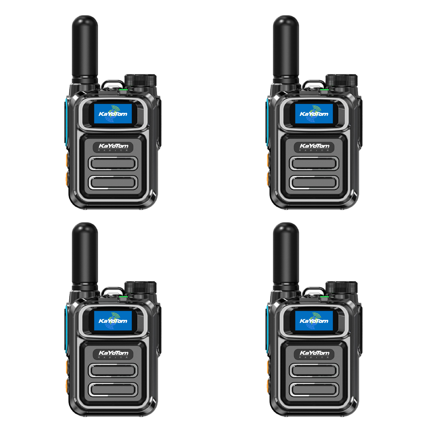 KaYoTom M05 Global Walkie Talkie Unlimited Range Encrypted Two-Way Radio - 72H Battery, HD Audio, Lightweight & Waterproof, 172 Countries Coverage