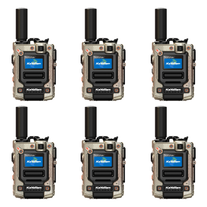 KaYoTom M08 in outdoor hiking scene, ideal for long distance team communication