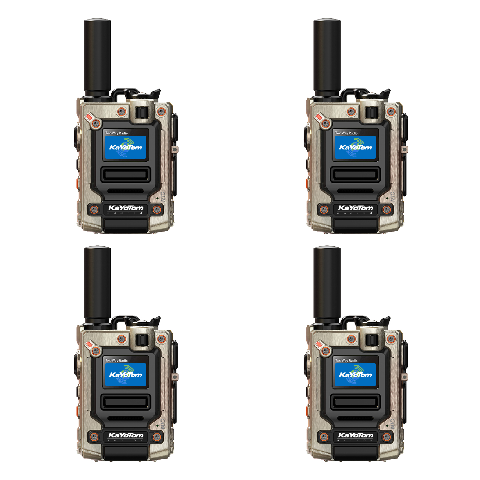 KaYoTom M08 in outdoor hiking scene, ideal for long distance team communication