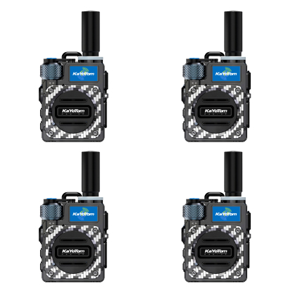KaYoTom M09 Global Walkie Talkie Unlimited Range Encrypted Two-Way Radio - 72H Battery, HD Audio, Lightweight & Waterproof, 172 Countries Coverage