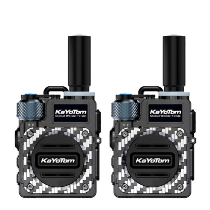 KaYoTom M09 Global Walkie Talkie Unlimited Range Encrypted Two-Way Radio - 72H Battery, HD Audio, Lightweight & Waterproof, 172 Countries Coverage