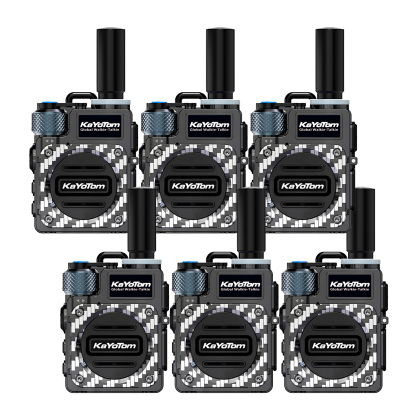 KaYoTom M09 Global Walkie Talkie Unlimited Range Encrypted Two-Way Radio - 72H Battery, HD Audio, Lightweight & Waterproof, 172 Countries Coverage