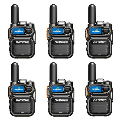 KaYoTom M11 Global Walkie Talkie Unlimited Range Encrypted Two-Way Radio - 72H Battery, HD Audio, Lightweight & LED Flashlight, 172 Countries Coverage