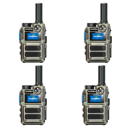 KaYoTom M12 Global Walkie Talkie Unlimited Range Encrypted Two-Way Radio - 72H Battery, HD Audio, SOS, Lightweight & LED Flashlight, 172 Countries Coverage