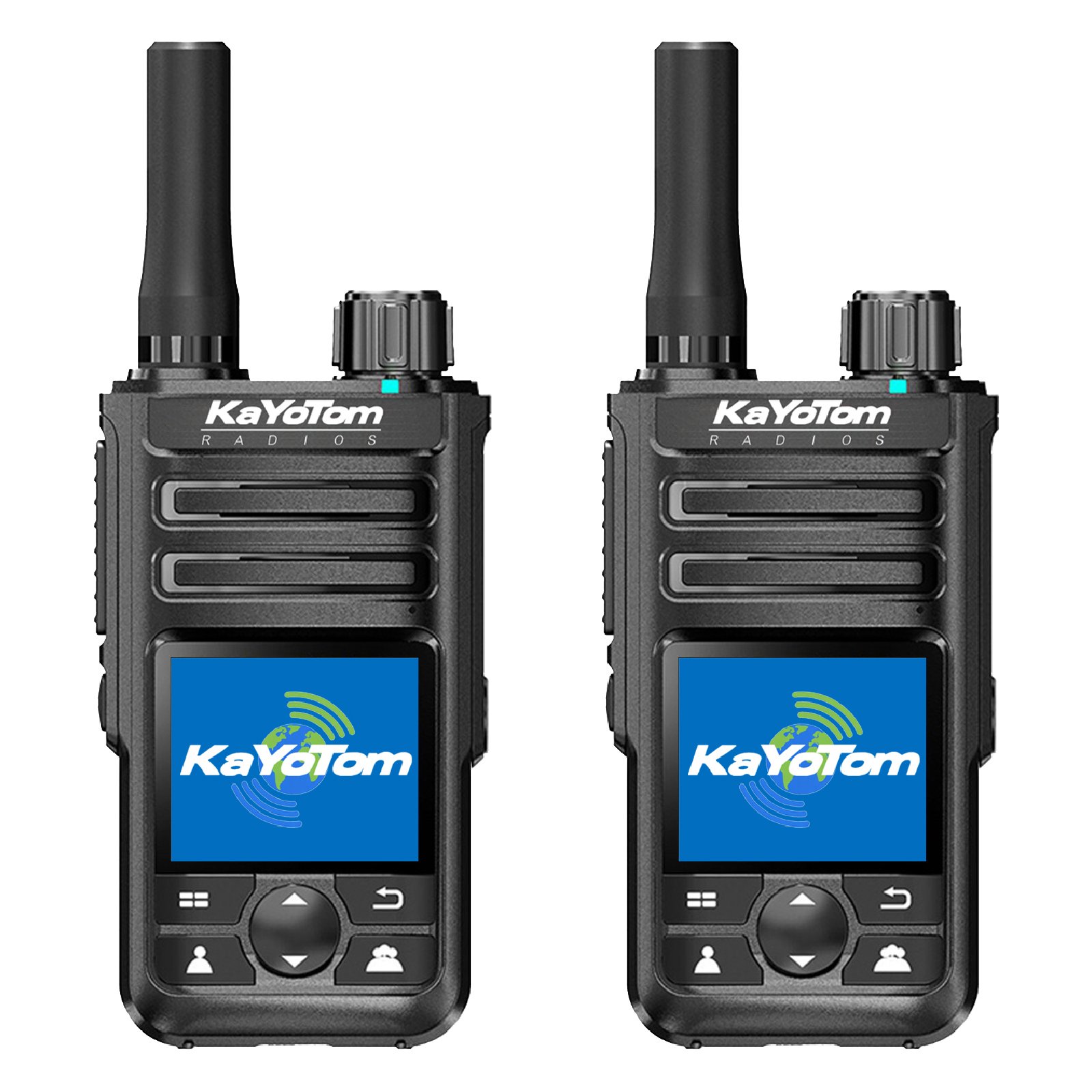 KaYoTom M14 Global Walkie Talkie Unlimited Range Encrypted Two-Way Radio - 72H Battery, GPS Tracking, Lightweight & Waterproof, 172 Countries Coverage