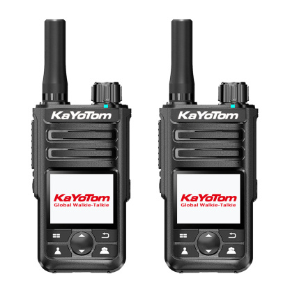 KaYoTom M14 Global Walkie Talkie Unlimited Range Encrypted Two-Way Radio - 72H Battery, GPS Tracking, Lightweight & Waterproof, 172 Countries Coverage