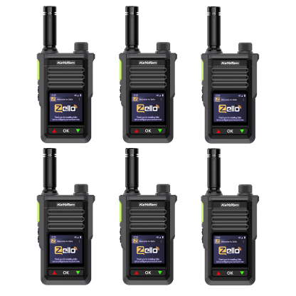 KaYoTom M15 Zello POC Global Encrypted Walkie Talkie Unlimited Range - IP68 waterproof, GPS tracking, 7-Day Battery, WiFi & Bluetooth