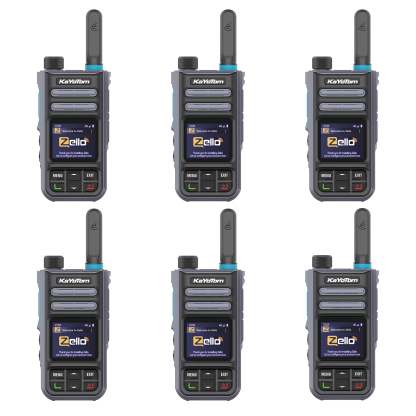 KaYoTom M16 Zello POC Global Encrypted Walkie Talkie Unlimited Range - IP67 waterproof, GPS tracking,  WiFi & Bluetooth, 72H Battery, 172 Countries Coverage