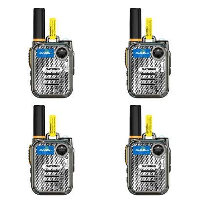 KaYoTom M22 Global Walkie Talkie Unlimited Range Encrypted Two-Way Radio - 72H Battery, HD Audio, Lightweight & LED Flashlight, 172 Countries Coverage