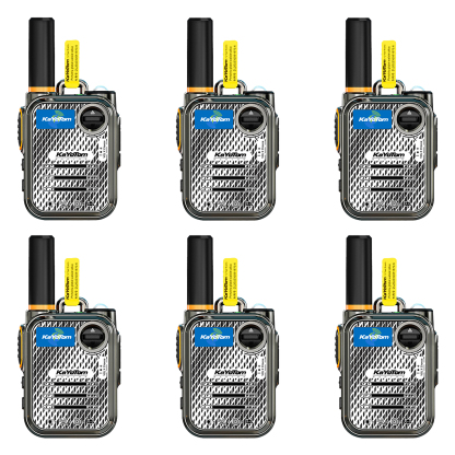 KaYoTom M22 Global Walkie Talkie Unlimited Range Encrypted Two-Way Radio - 72H Battery, HD Audio, Lightweight & LED Flashlight, 172 Countries Coverage