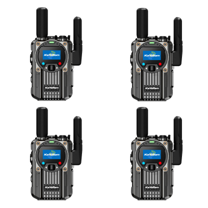 KaYoTom M66 Global Walkie Talkie Unlimited Range Encrypted Two-Way Radio - 72H Battery, FM Radio, Lightweight & LED Flashlight, 172 Countries Coverage