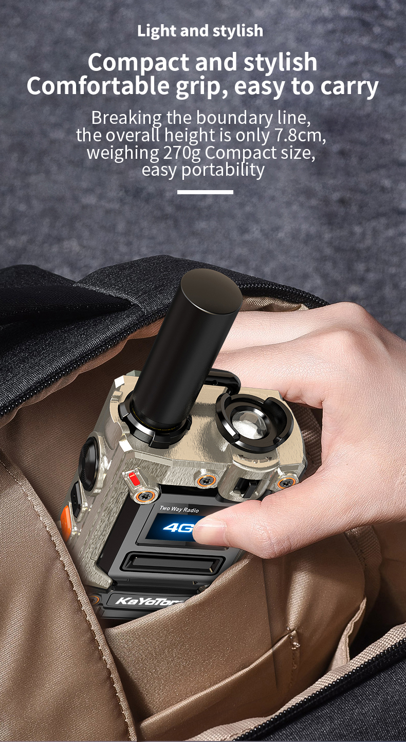 Two way radio:The two way radio enables real-time, two-way communication, enhancing teamwork and coordination.