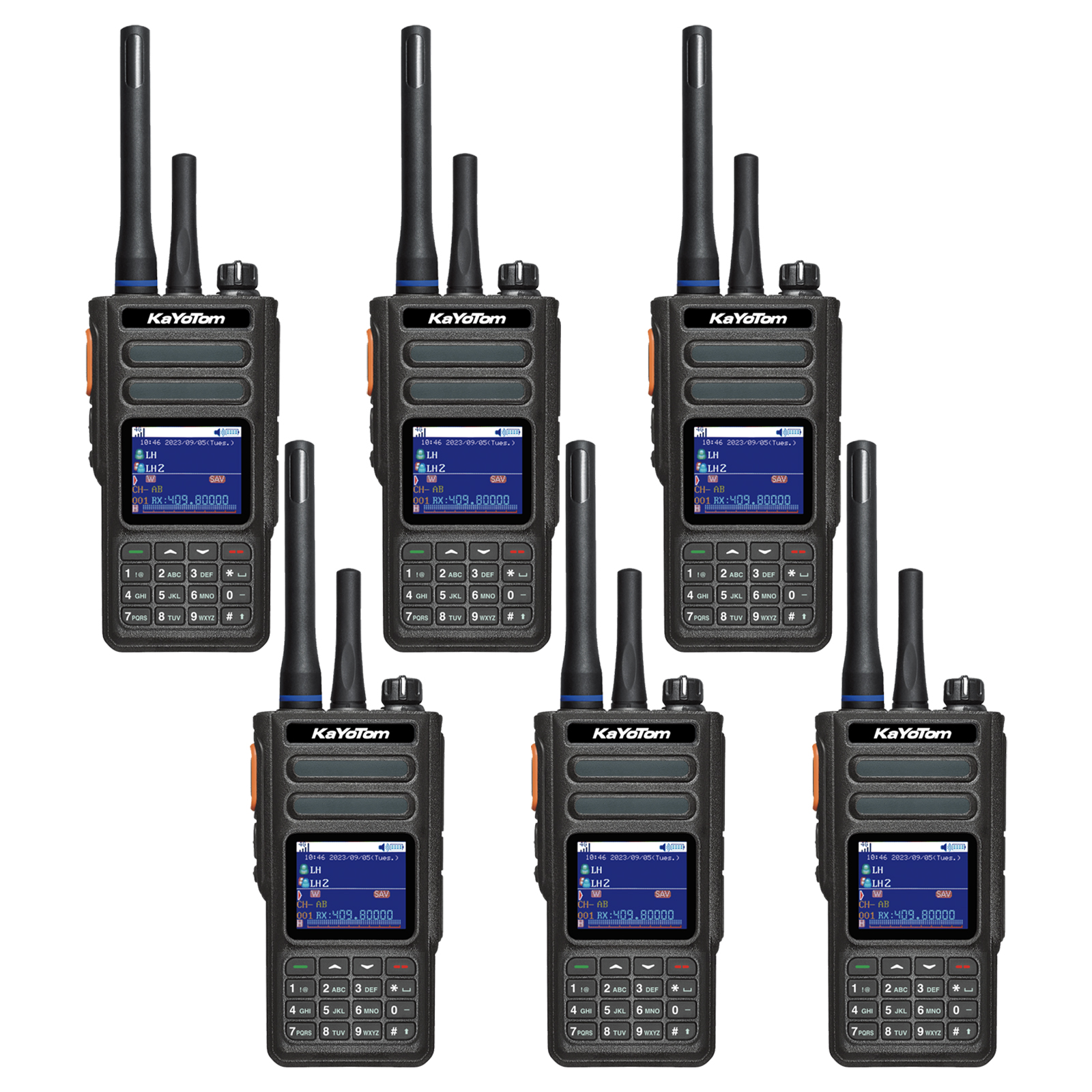 KaYoTom D16 Dual-Mode Global Walkie Talkie – PoC + UHF, IP68, GPS