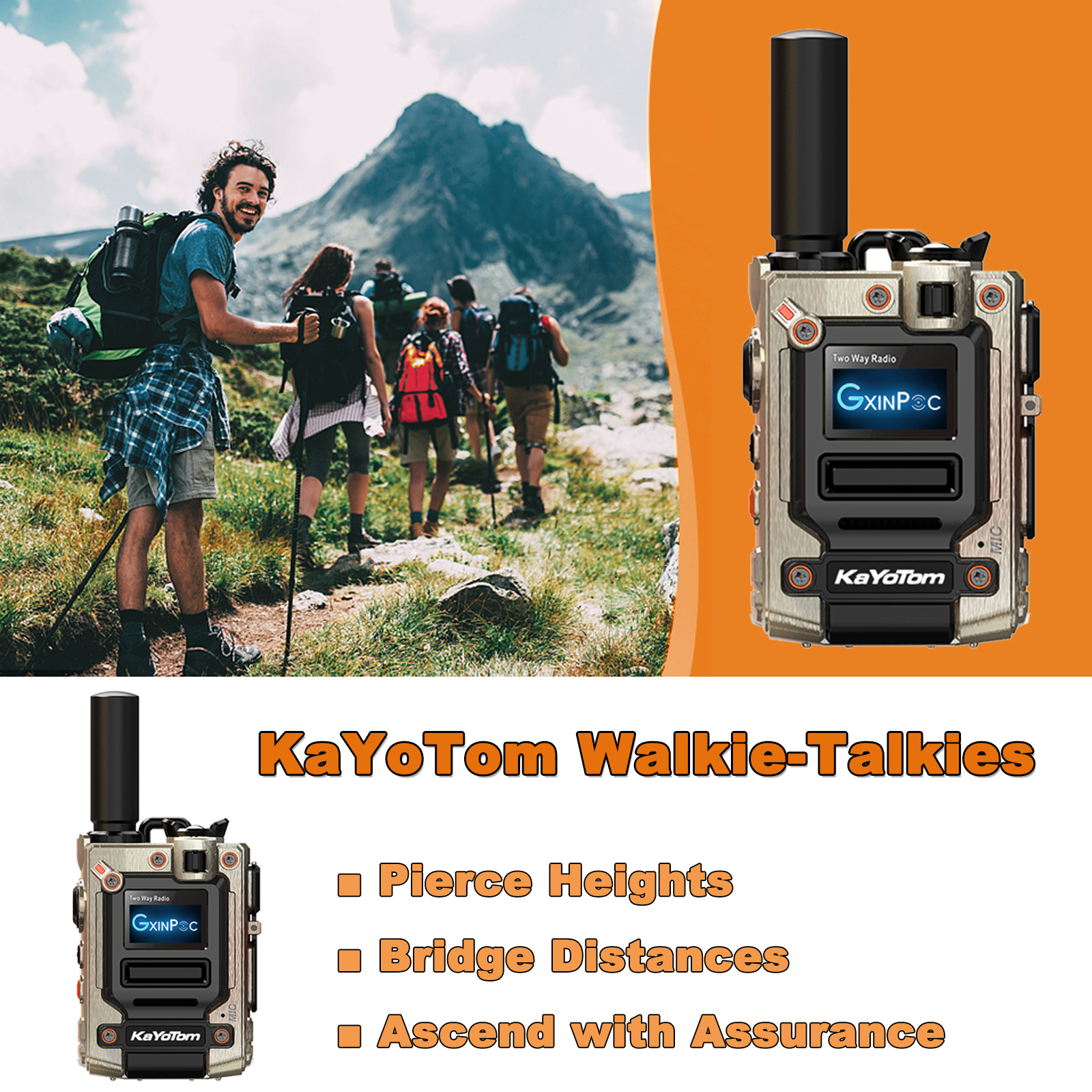 4g walkie talkie:The 4G walkie talkie rides on advanced network technology, providing fast and stable communication.