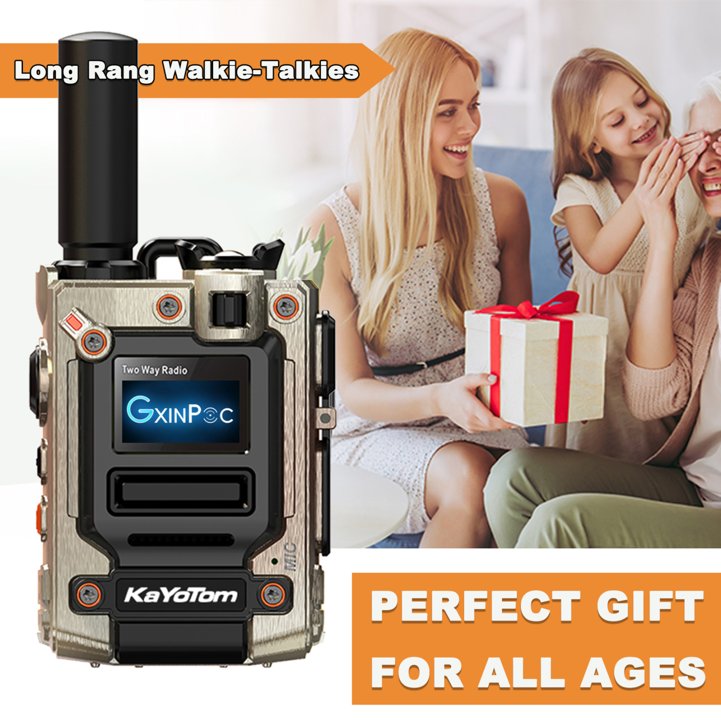 Kayotom walkie talkie:The Kayotom walkie talkie is engineered with precision, delivering outstanding performance for various scenarios.
