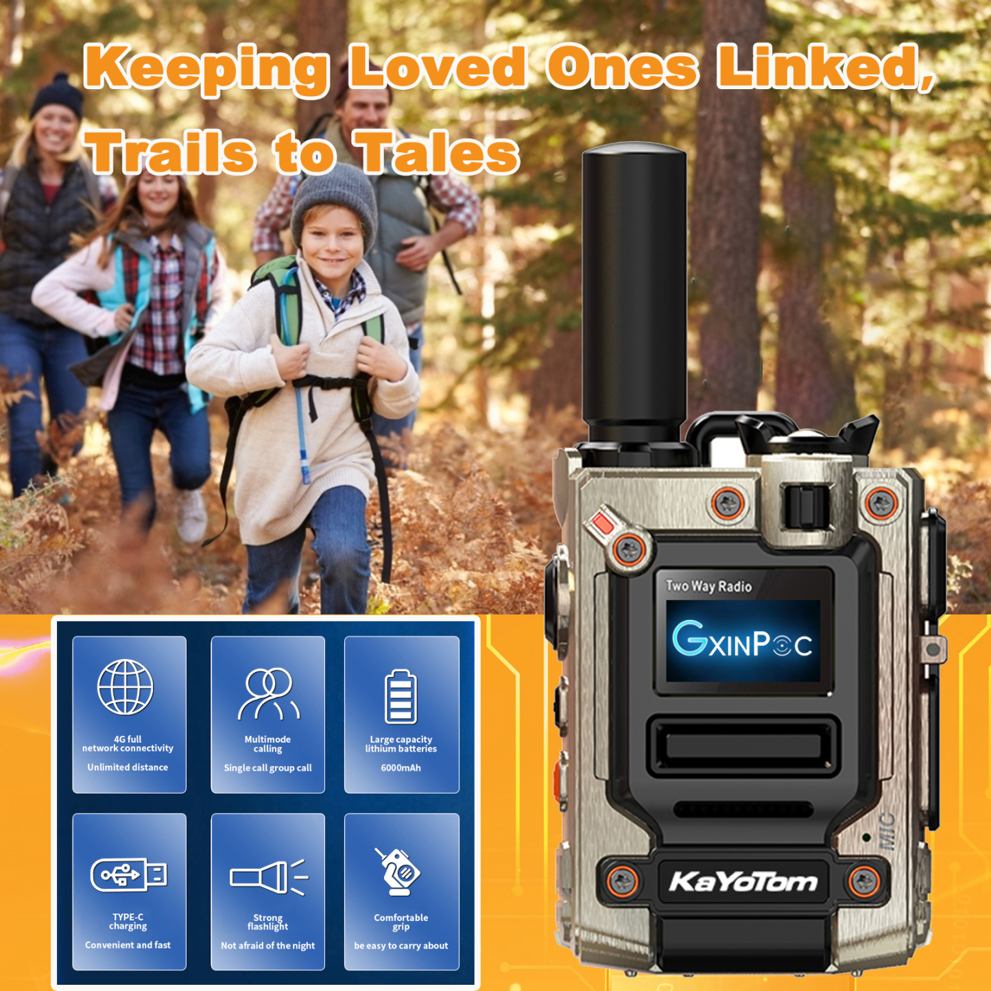 Unlimited range walkie talkie:The unlimited range walkie talkie defies geographical limits, ensuring communication without boundaries.