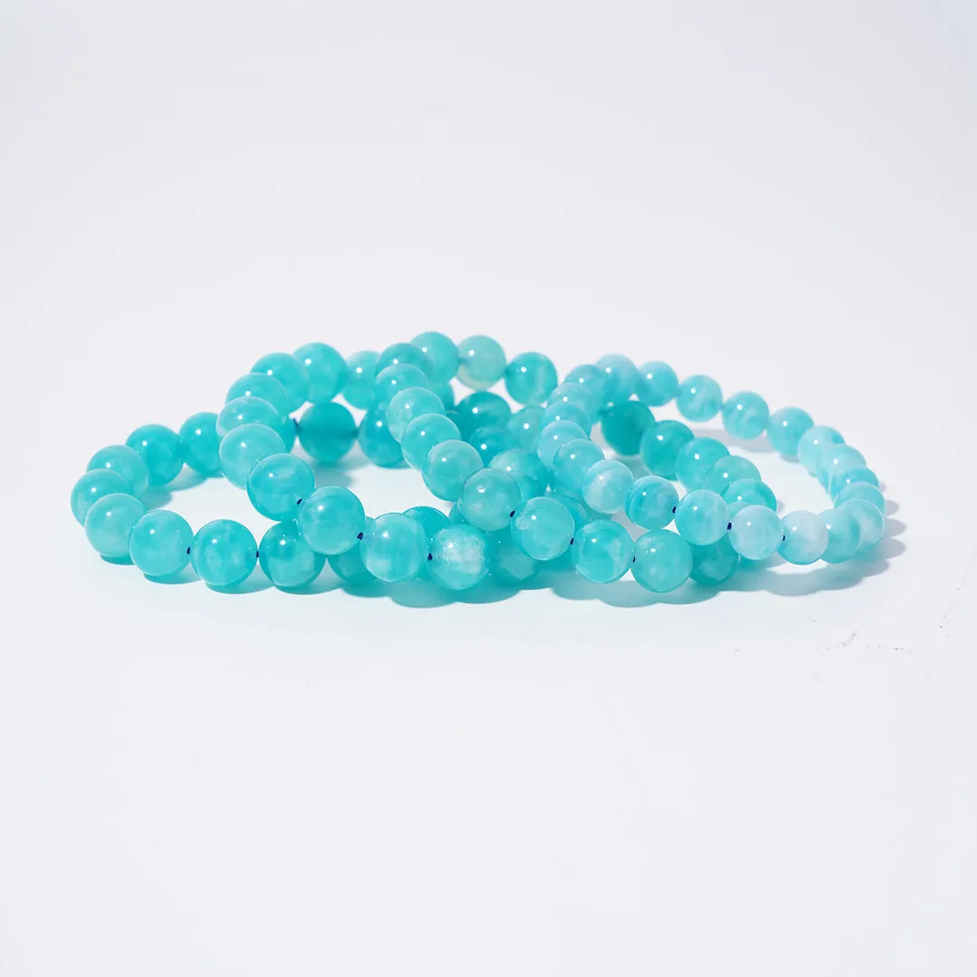 Amazonite Crystal Bracelets - Soothing Harmonizing Empowering